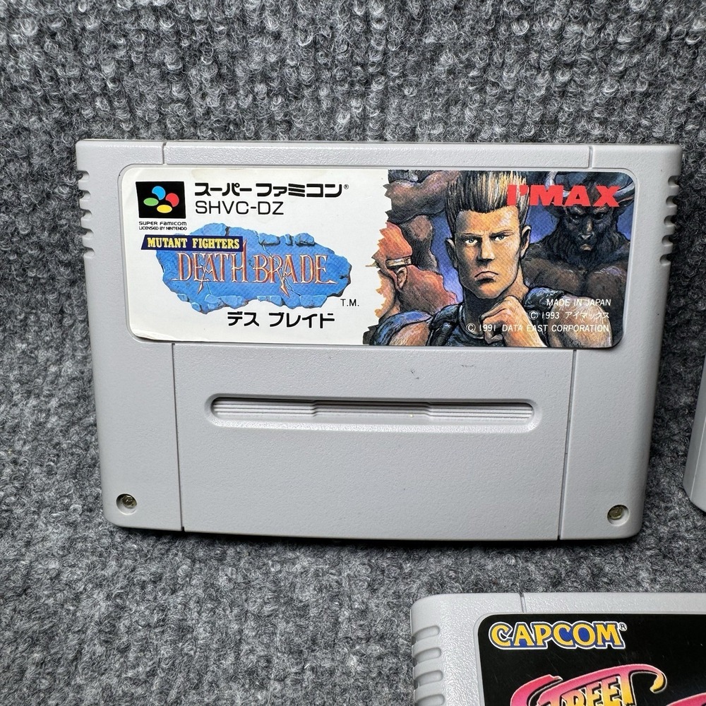 Nintendo‎ Super Famicom Cassette SNES Games Retro Japan 90s Bundle Lot X 3 Games - Picture 2 of 11